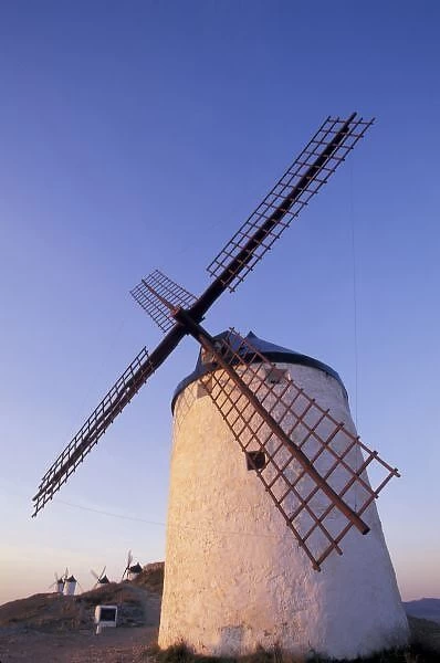 Spain, Consuegra, Castile-La Mancha Windmills