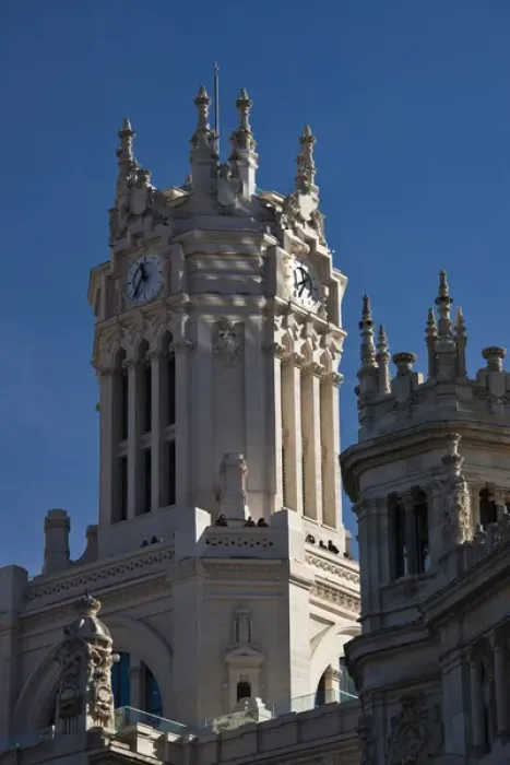 Framed Print : Spain, Madrid, Plaza de la Cibeles, Palacio de Communicaciones, once the world s Framed Print : Spain, Madrid, Plaza de la Cibeles, Palacio de Communicaciones, once the world s