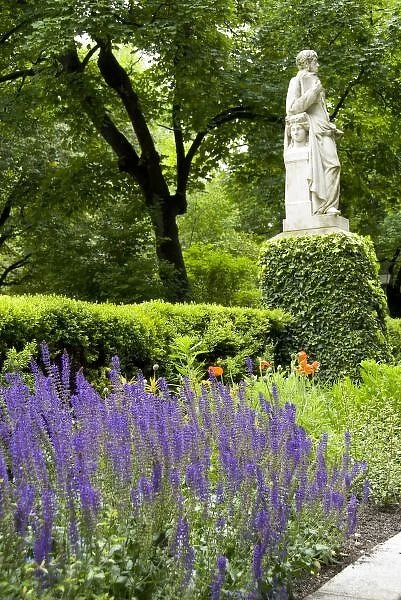Spain, Madrid. Royal Botanic Garden aka Real Jardin Botanico