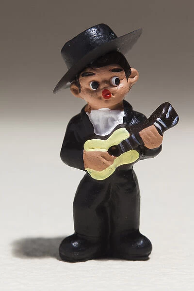 Spain, Madrid, souvenir miniature figurine of Spanish musician