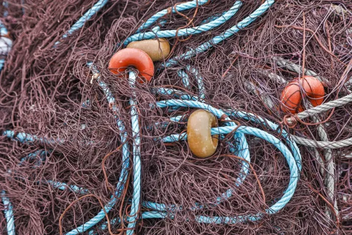 Framed Print : Spain, Menorca. Fishing nets Framed Print : Spain, Menorca. Fishing nets