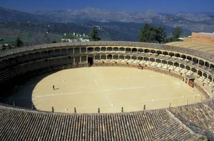 Framed Print : Spain, Ronda. Worlds oldest bullring Framed Print : Spain, Ronda. Worlds oldest bullring