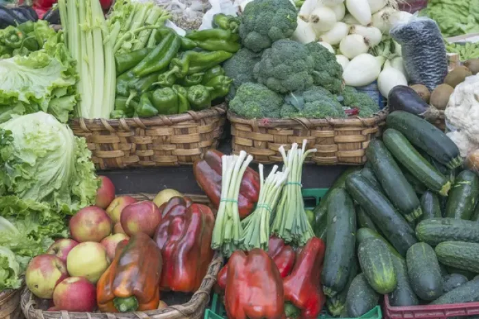 Framed Print : Spain, San Sebastion, Vegetales for Sale at Farmers Market Framed Print : Spain, San Sebastion, Vegetales for Sale at Farmers Market