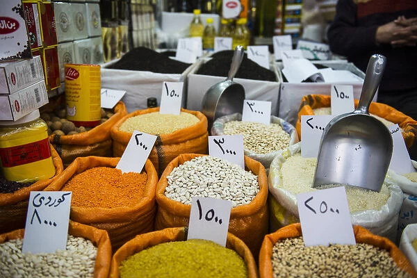 Spices in the Bazaar of Sulaymaniyah, Iraq Kurdistan