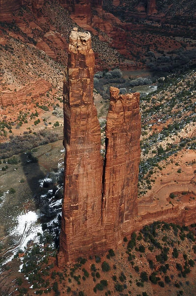 Spider Rock, Canyon de Chelly, Chinley, Arizona, USA