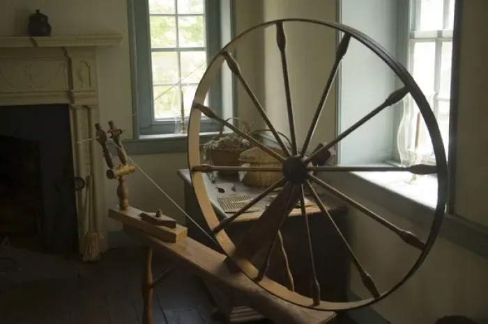 Framed Print : Spinning wheel in Old Stone House, Georgetown, Washington D. C. (District of Columbia) Framed Print : Spinning wheel in Old Stone House, Georgetown, Washington D. C. (District of Columbia)