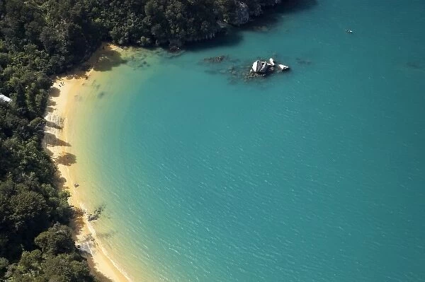 Split Apple Rock, Towers Bay, Kaiteriteri, Nelson Region, South Island, New Zealand