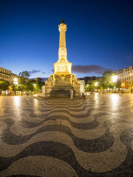 Framed Print : The Square Rossio or Praca Dom Pedro IV Framed Print : The Square Rossio or Praca Dom Pedro IV