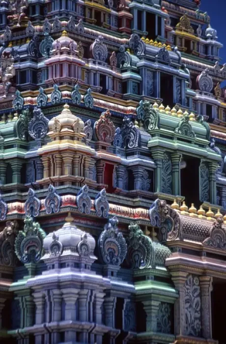 Framed Print : Sri Suva Subramaniya Swami Temple, Nadi, Fiji