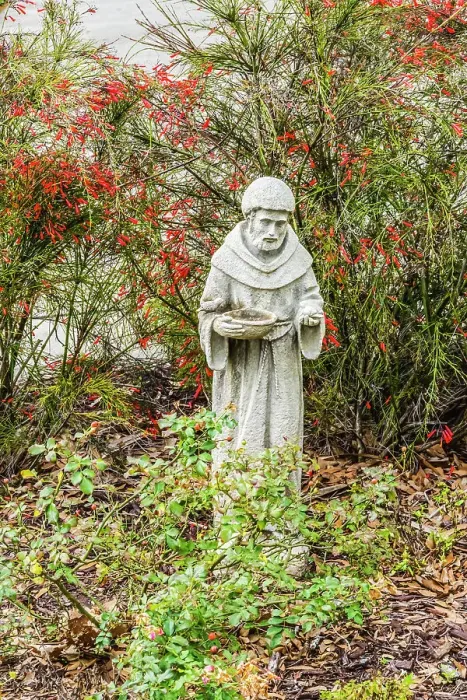 Framed Print : St. Francis statue, Saint Augustine, Florida. Founded 1565 Framed Print : St. Francis statue, Saint Augustine, Florida. Founded 1565