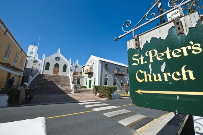Framed Print : St. Georges, Bermuda. St. Peters Church Framed Print : St. Georges, Bermuda. St. Peters Church