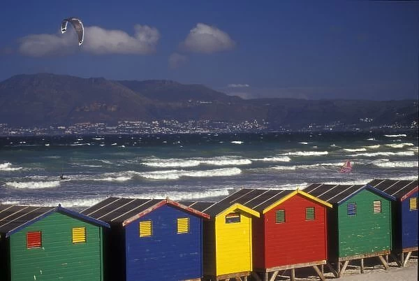 St. James Bay Bathing Boxes, near Capetown, South Africa
