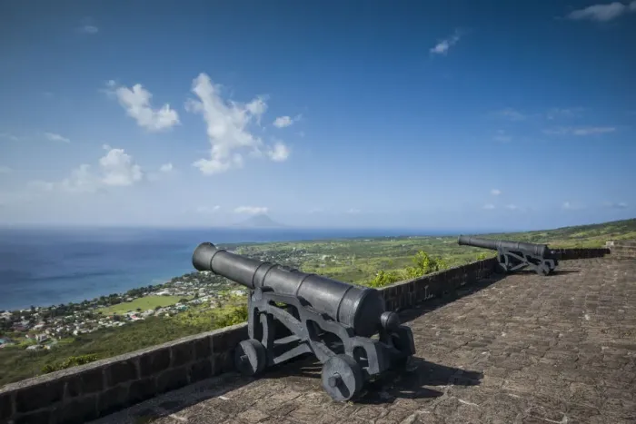Framed Print : St. Kitts and Nevis, St. Kitts. Brimstone Hill Fortress Framed Print : St. Kitts and Nevis, St. Kitts. Brimstone Hill Fortress