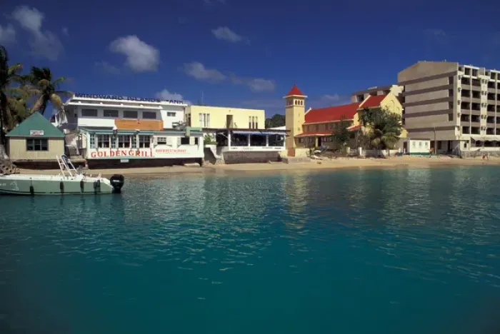 Framed Print : St. Martin, Philipsburg