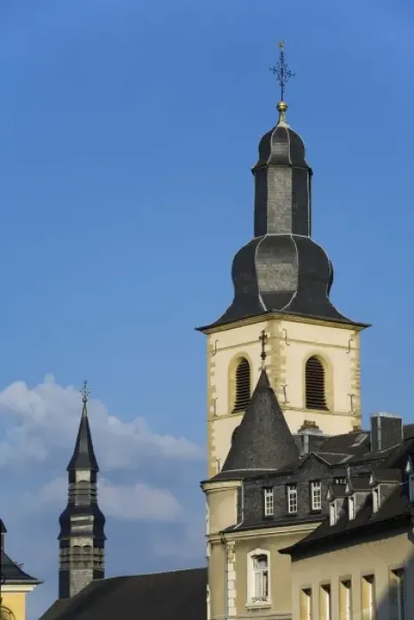 Framed Print : St Michel Church, Luxembourg Framed Print : St Michel Church, Luxembourg
