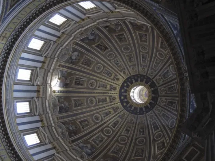 Framed Print : St. Peter basilica in Rome, Italy