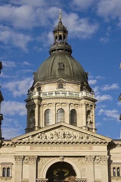 St. Stephens Basilica, dedicated to St. Stephen the first Hungarian Christian king