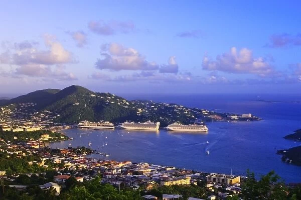 St. Thomas, US Virgin Islands. Charlotte Amalie