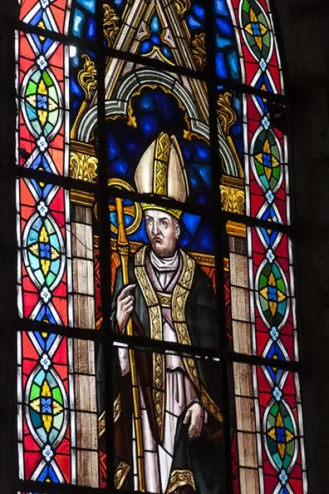 Framed Print : Stained Glass detail. National Basilica. Quito, Ecuador Framed Print : Stained Glass detail. National Basilica. Quito, Ecuador