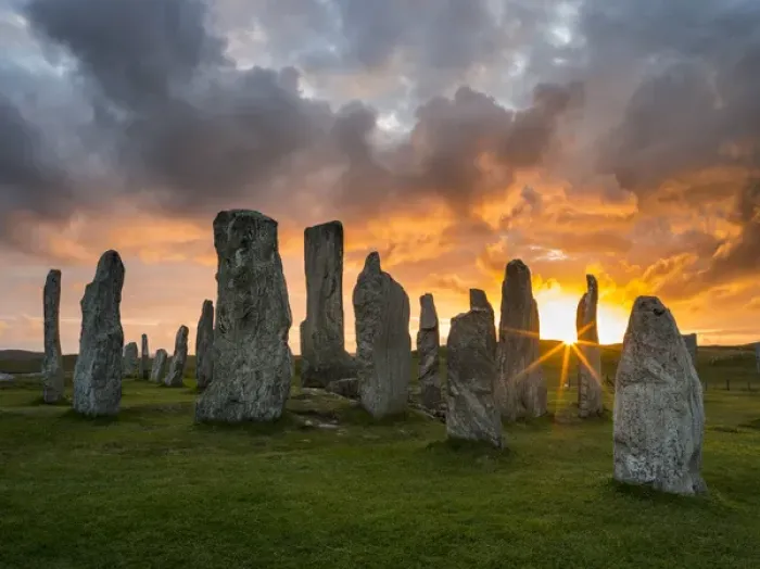 Framed Print : Standing Stones of Callanish (Callanish 1) on the Isle of Lewis in the Outer Hebrides