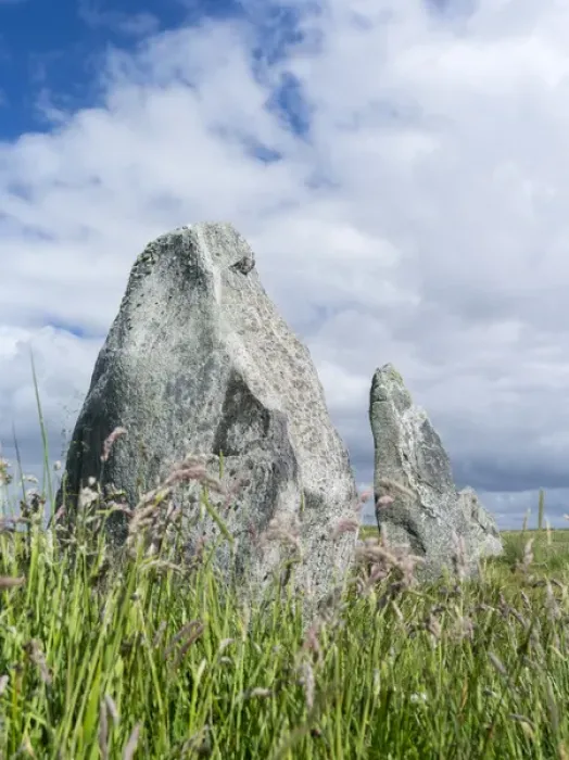 Framed Print : Standing Stones of Callanish III (3) on Great Bernera, isle of Lewis, Outer Hebrides