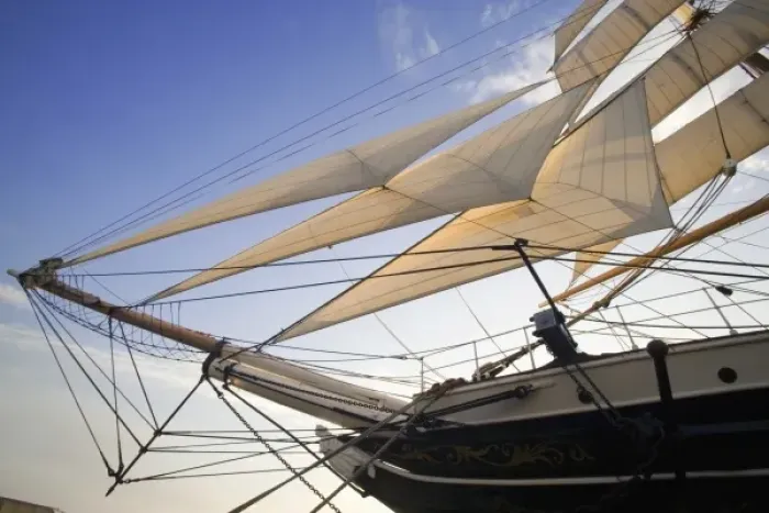 Framed Print : Star of India, 1863 Merchant Sailing ship, Maritime Museum of San Diego, California