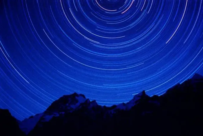 Framed Print : Star swirls over 7000+ meter Masherbrum in Hushe Peaks area of Karakoram Himalaya Framed Print : Star swirls over 7000+ meter Masherbrum in Hushe Peaks area of Karakoram Himalaya