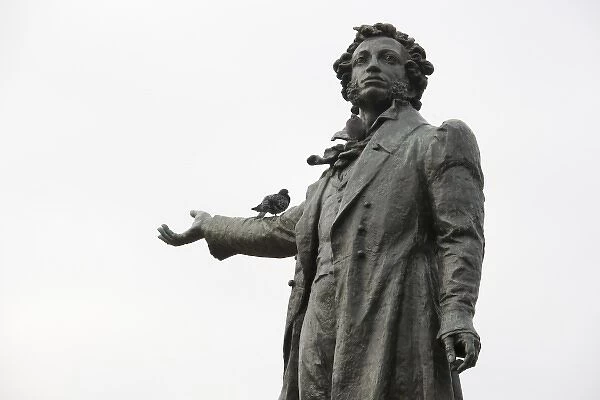 Statue of Alexander Pushkin, Saint Petersburg, Russia