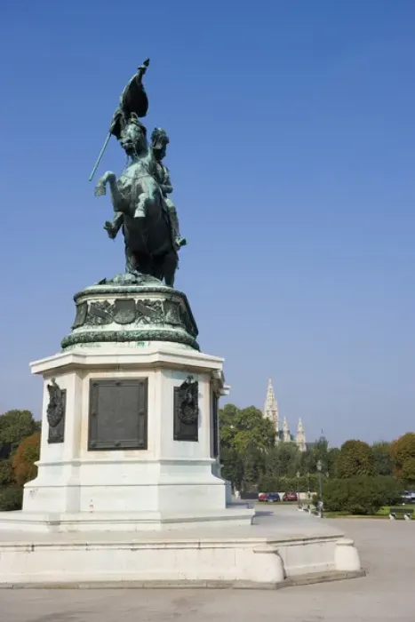 Framed Print : Statue of Archduke Charles of Austria on the Heldenplatz, Vienna, Austria Framed Print : Statue of Archduke Charles of Austria on the Heldenplatz, Vienna, Austria