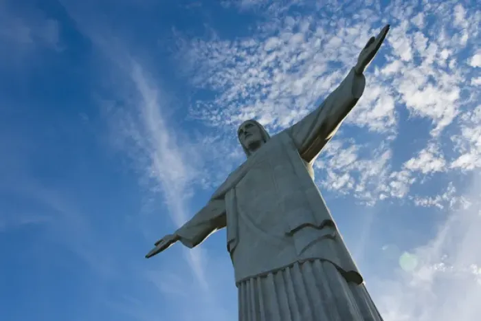 Framed Print : Statue of Christ the Redeemer on Corcovado, Rio de Janeiro, Brazil Framed Print : Statue of Christ the Redeemer on Corcovado, Rio de Janeiro, Brazil