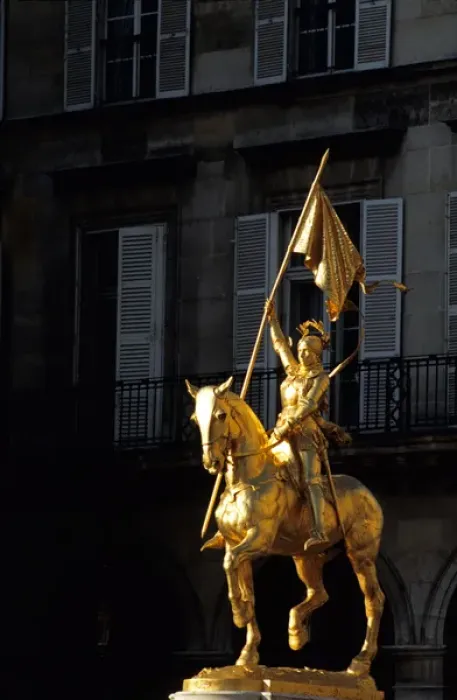 Framed Print : Statue of Joan of Arc; Place des Pyamides; Paris; France Framed Print : Statue of Joan of Arc; Place des Pyamides; Paris; France