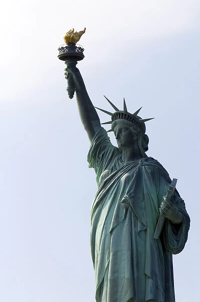 Statue of Liberty on Liberty Island in New York City, New York