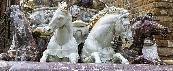Statue on Piazza Della Signoria. Tuscany, Italy