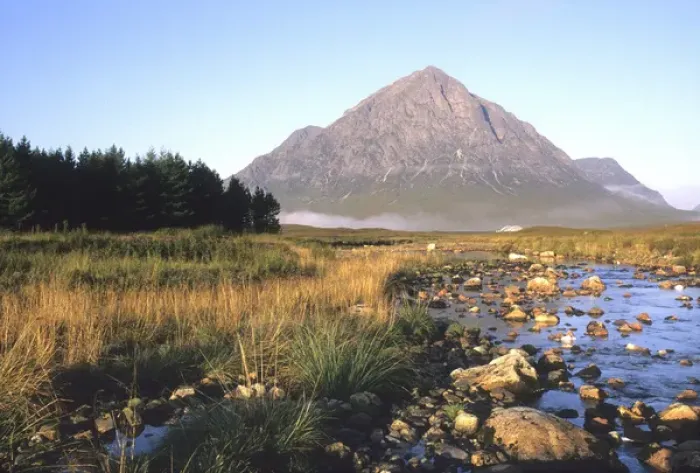 Framed Print : Stob Dearg, one of the four summits of Beauchaille Etive Mor (Gaelic for Framed Print : Stob Dearg, one of the four summits of Beauchaille Etive Mor (Gaelic for