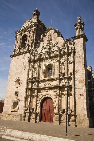Stone church built in 1748, small town of Concordia near Mazatlan, Sinaloa State, Mexico