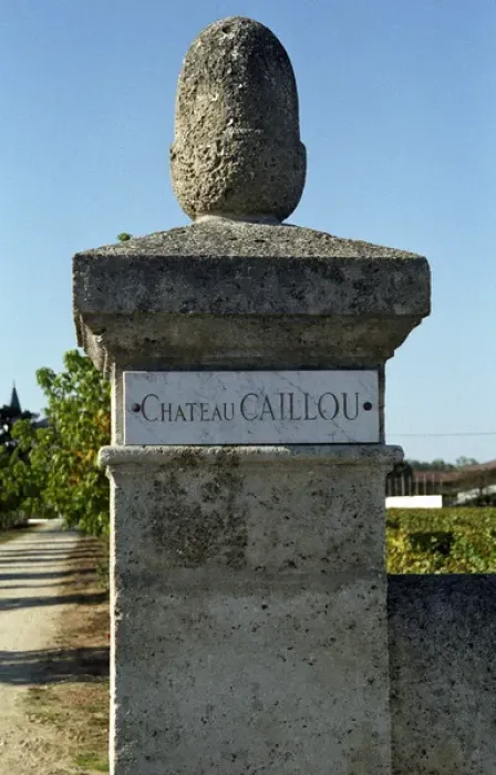 Framed Print : The stone gate post at the entrance to the chateau with a marble plaque inscribed
