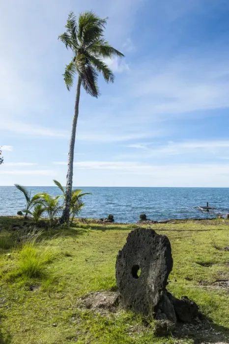 Framed Print : Stone money on the island of Yap, Micronesia Framed Print : Stone money on the island of Yap, Micronesia