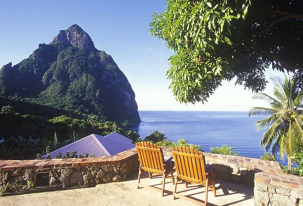 Stonefield Estate Villa Resort, Gros Piton, Souffriere, St Lucia, Caribbean