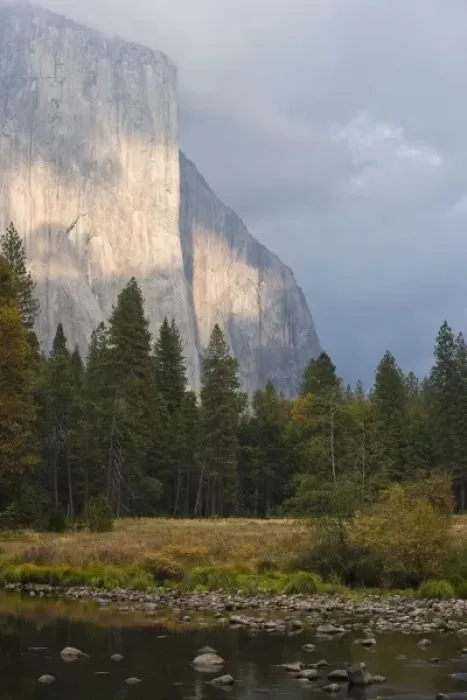 Framed Print : Storm Clouds surround El Capitan, Yosemite National Park, California Framed Print : Storm Clouds surround El Capitan, Yosemite National Park, California