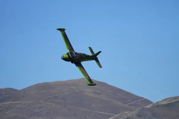 Framed Print : Strikemaster jet, Warbirds over Wanaka, Wanaka, Otago, South Island, New Zealand