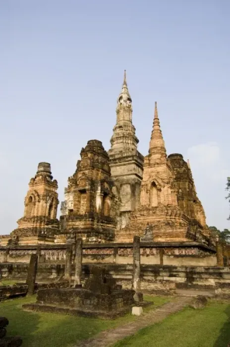 Framed Print : Stupas at Wat Mahathat Framed Print : Stupas at Wat Mahathat