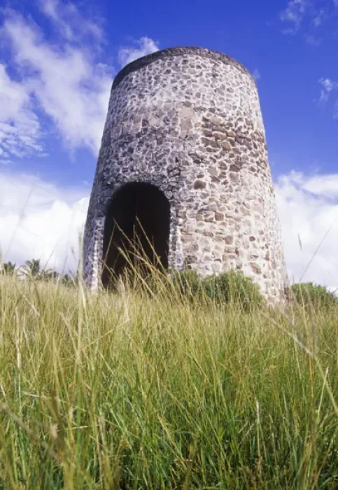 Framed Print : Sugar Mill ruin in the Choiseul region, St Lucia, Caribbean Framed Print : Sugar Mill ruin in the Choiseul region, St Lucia, Caribbean
