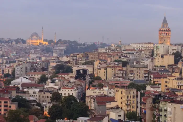 Framed Print : Suleymaniye Mosque and Galata Tower. Istanbul. Turkey Framed Print : Suleymaniye Mosque and Galata Tower. Istanbul. Turkey