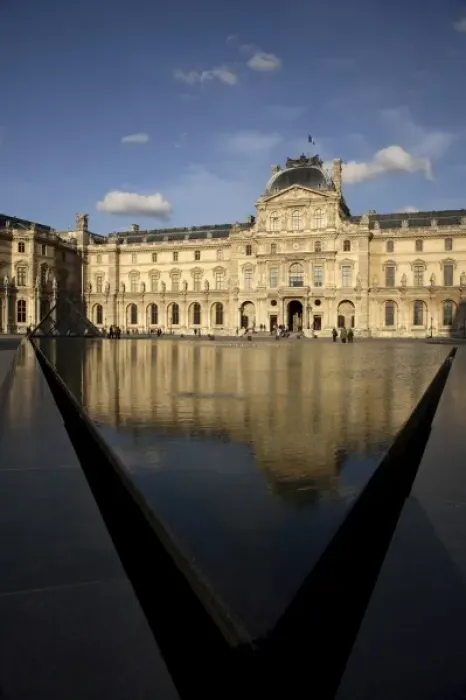 Framed Print : Sully Wing of Musee du Louvre. Paris. France Framed Print : Sully Wing of Musee du Louvre. Paris. France