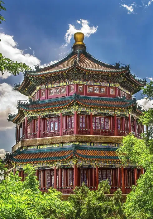 Framed Print : Summer Palace, Beijing, China