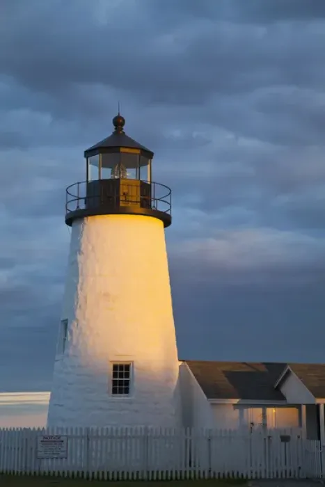 Framed Print : Sun breaks through the clouds at Pemaquid Point Lighthouse in New Harbor, Maine, USA Framed Print : Sun breaks through the clouds at Pemaquid Point Lighthouse in New Harbor, Maine, USA