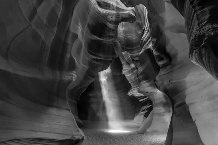Framed Print : Sunbeam in Upper Antelope Canyon near Page, Arizona, USA Framed Print : Sunbeam in Upper Antelope Canyon near Page, Arizona, USA