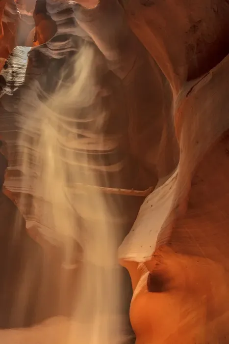 Framed Print : Sunbeam in Upper Antelope Canyon near Page, Arizona, USA Framed Print : Sunbeam in Upper Antelope Canyon near Page, Arizona, USA