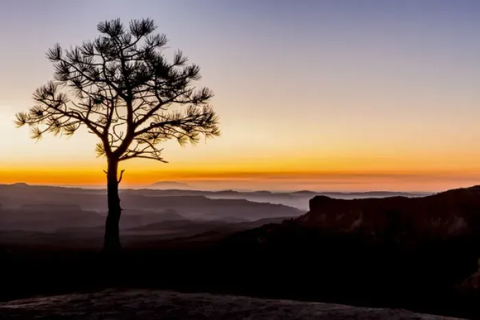 Framed Print : Before sunrise at Bryce Canyon National Park. Utah. US Framed Print : Before sunrise at Bryce Canyon National Park. Utah. US
