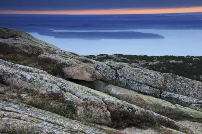 Framed Print : Sunrise from Cadillac Mountain, Porcupine Island, Acadia National Park, Maine, USA Framed Print : Sunrise from Cadillac Mountain, Porcupine Island, Acadia National Park, Maine, USA